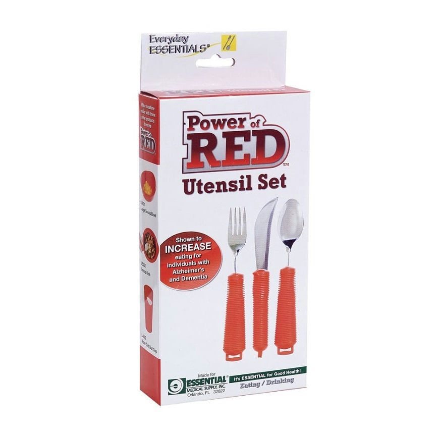 Power of Red Utensil Set