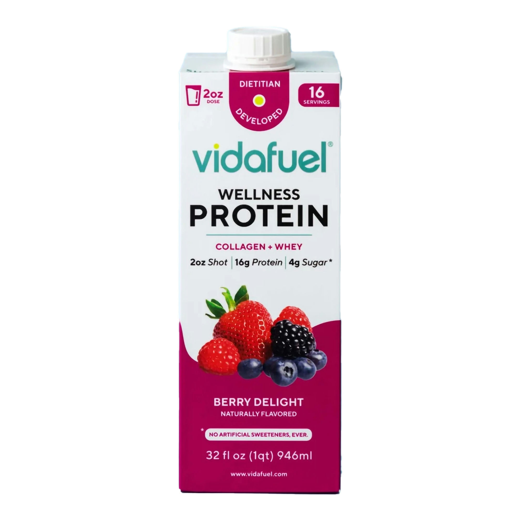 Vidafuel Wellness Protein Drink with Collagen and Whey
