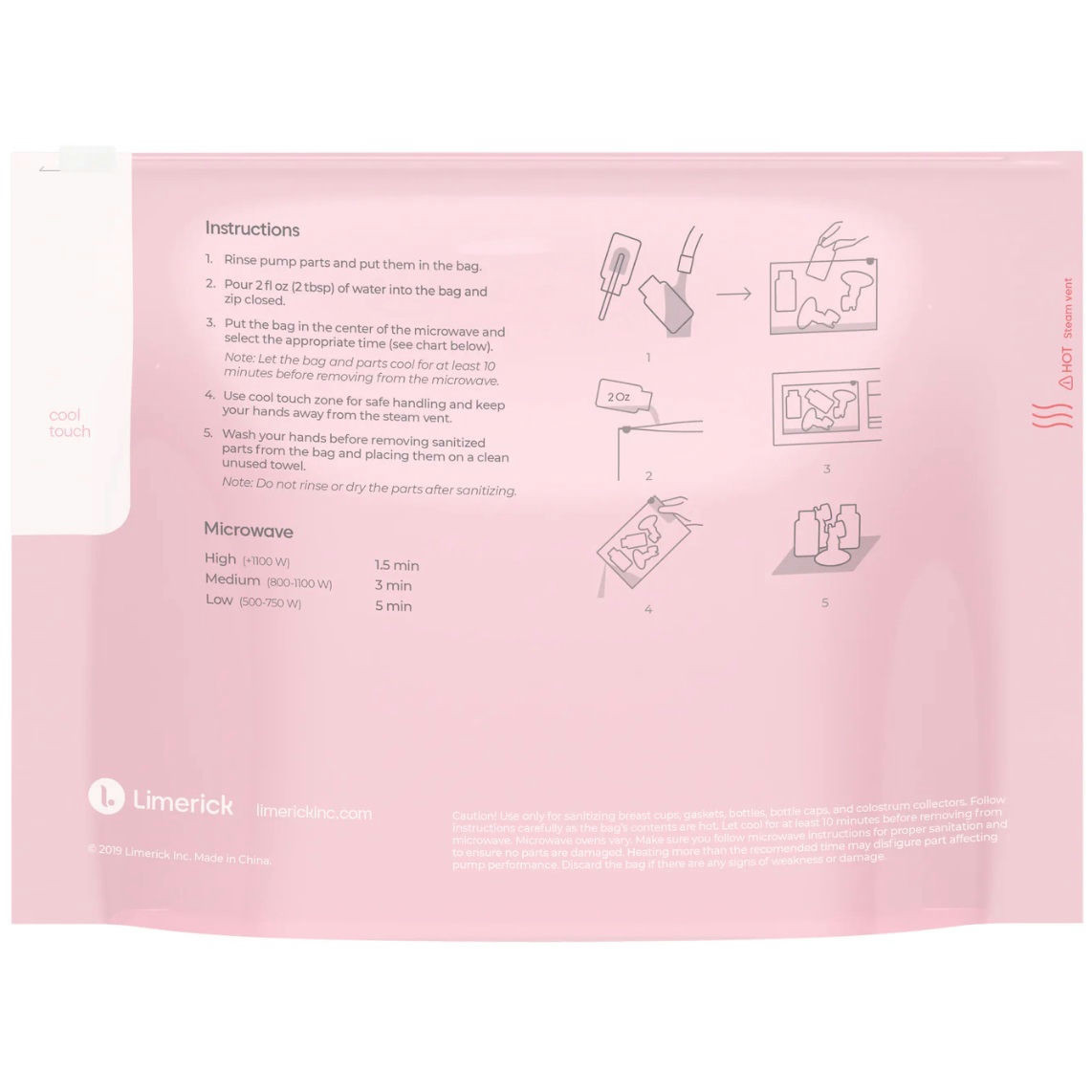 Limerick Sanitizer Bags