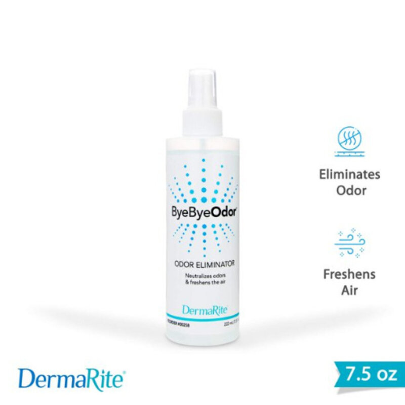 Dermarite ByeBye Odor Deodorizer, 1 Bottle 7.5 oz., Freshens Air