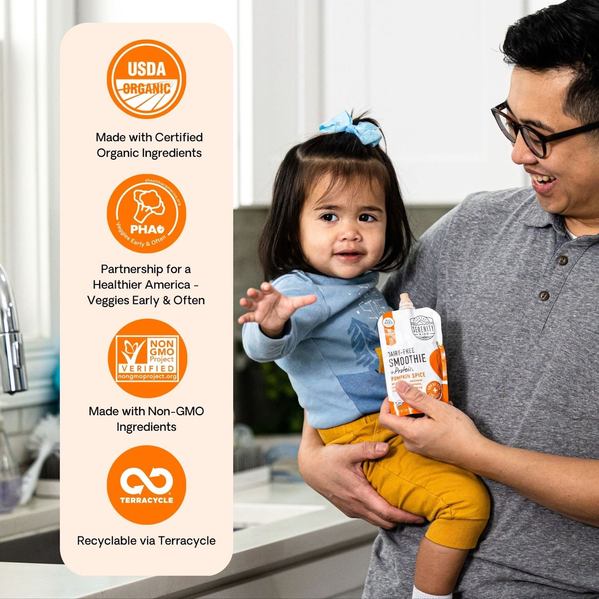 Serenity Kids Dairy-Free Smoothies with Protein