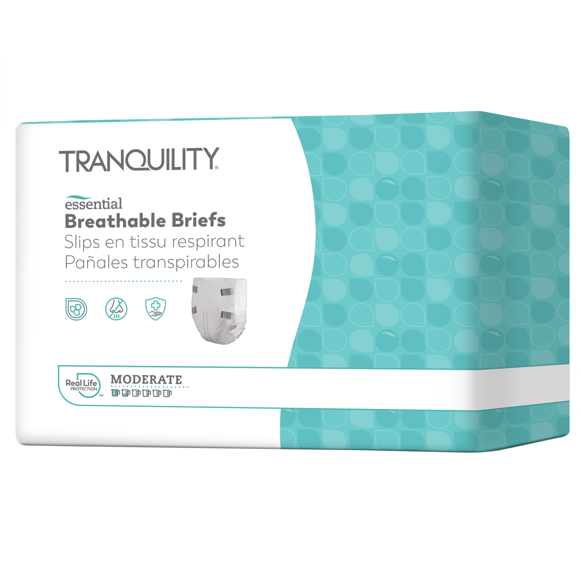 Tranquility Essential Breathable Briefs, Moderate