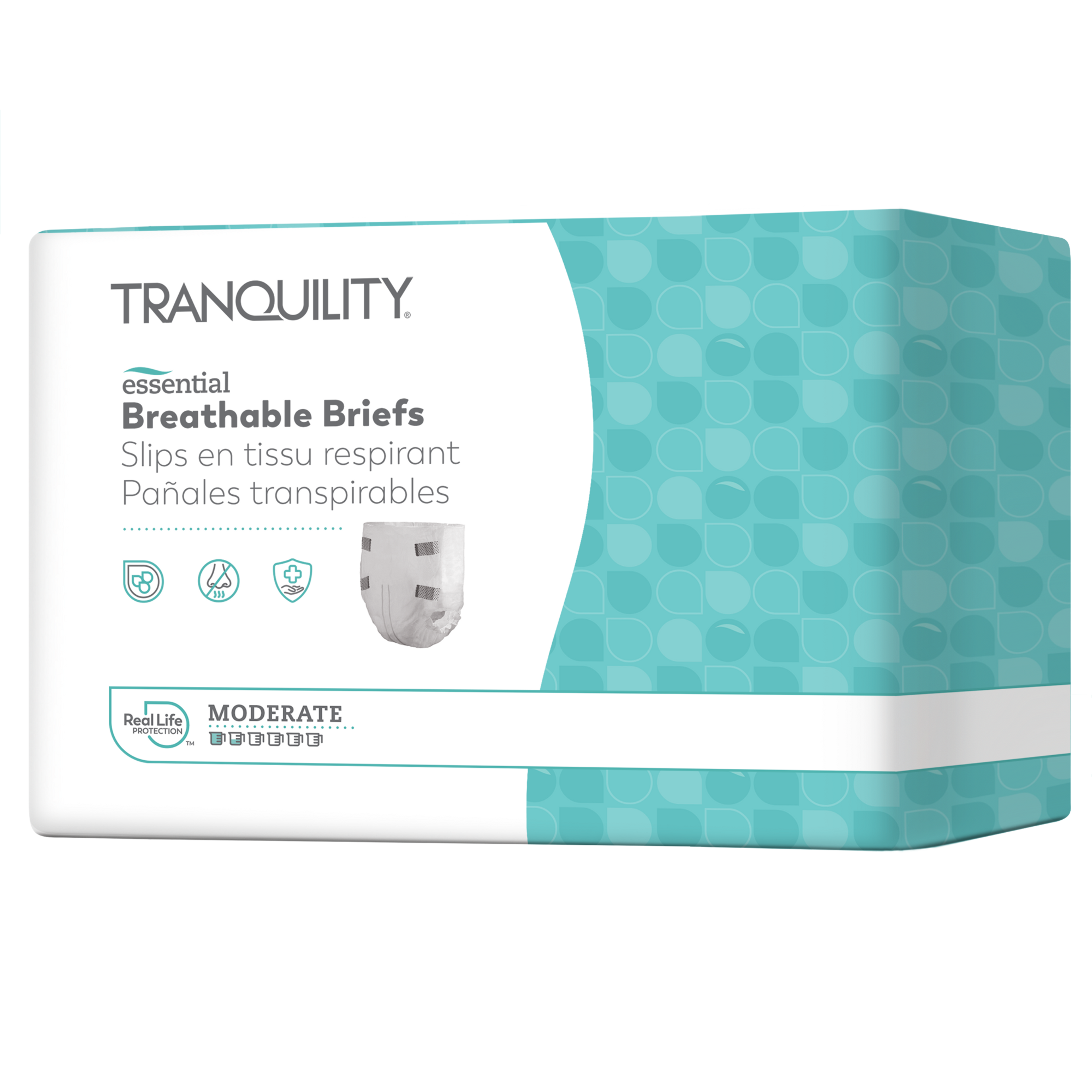 Tranquility Essential Breathable Briefs, Moderate