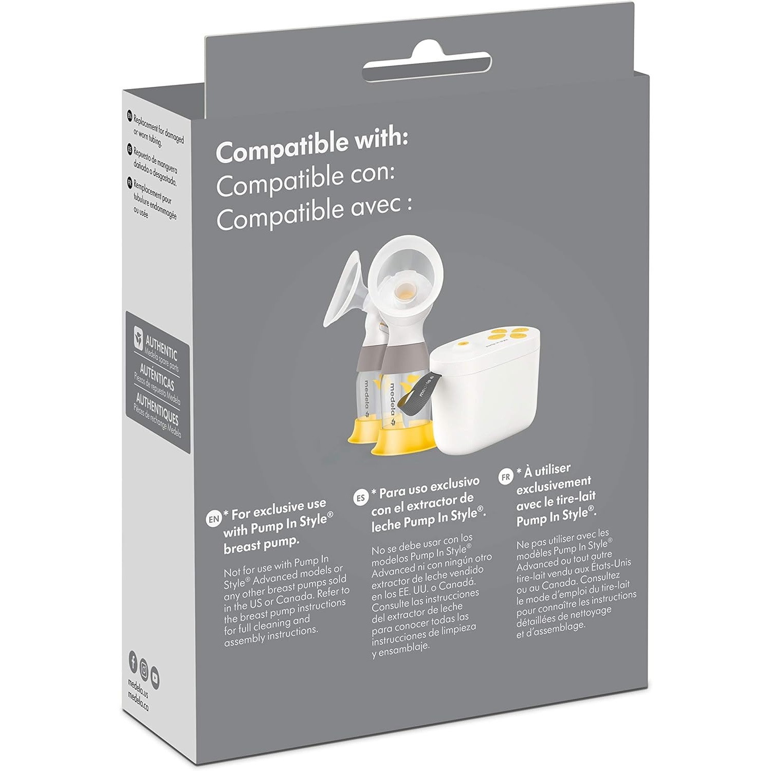 Medela Pump in Style with MaxFLow Replacement Tubing