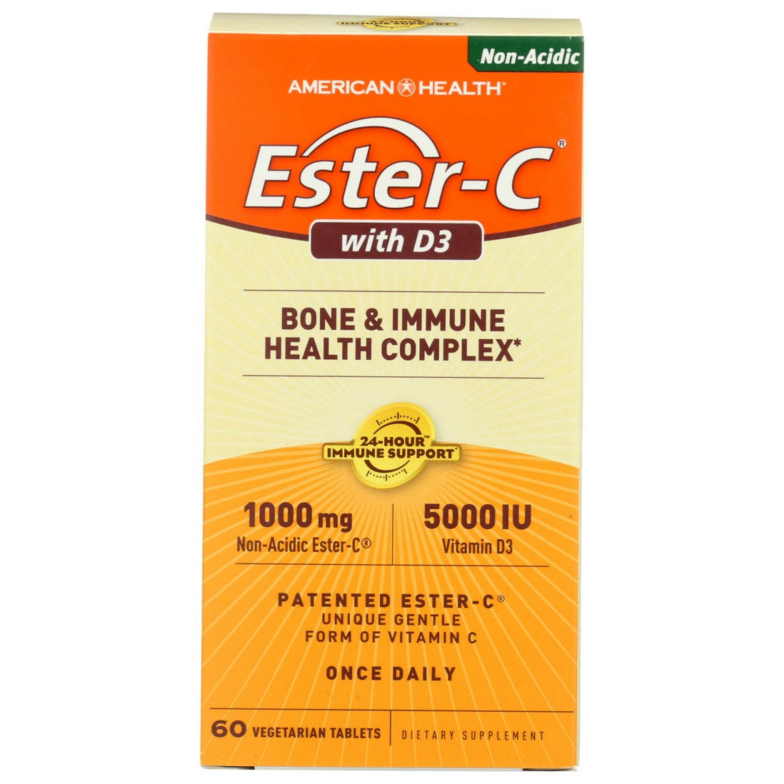 Ester-C with Vitamin D3 Bone & Immune Health Complex
