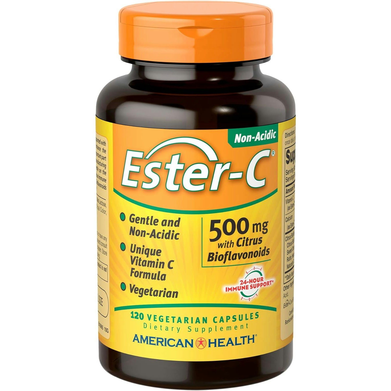 Ester-C 500 mg with Citrus Bioflavonoids, Vegetarian Capsules