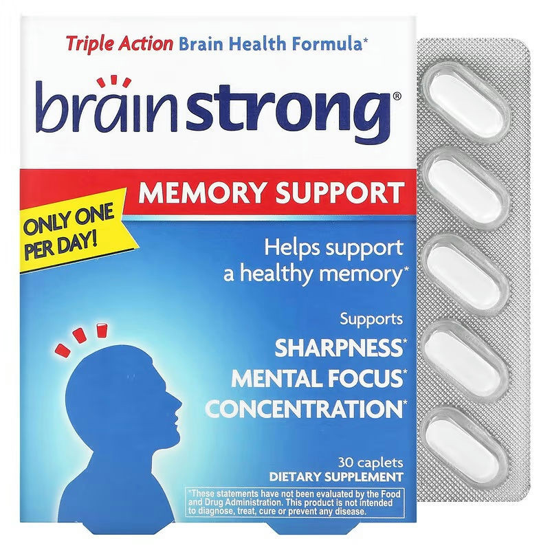 BrainStrong Memory Support Dietary Supplement