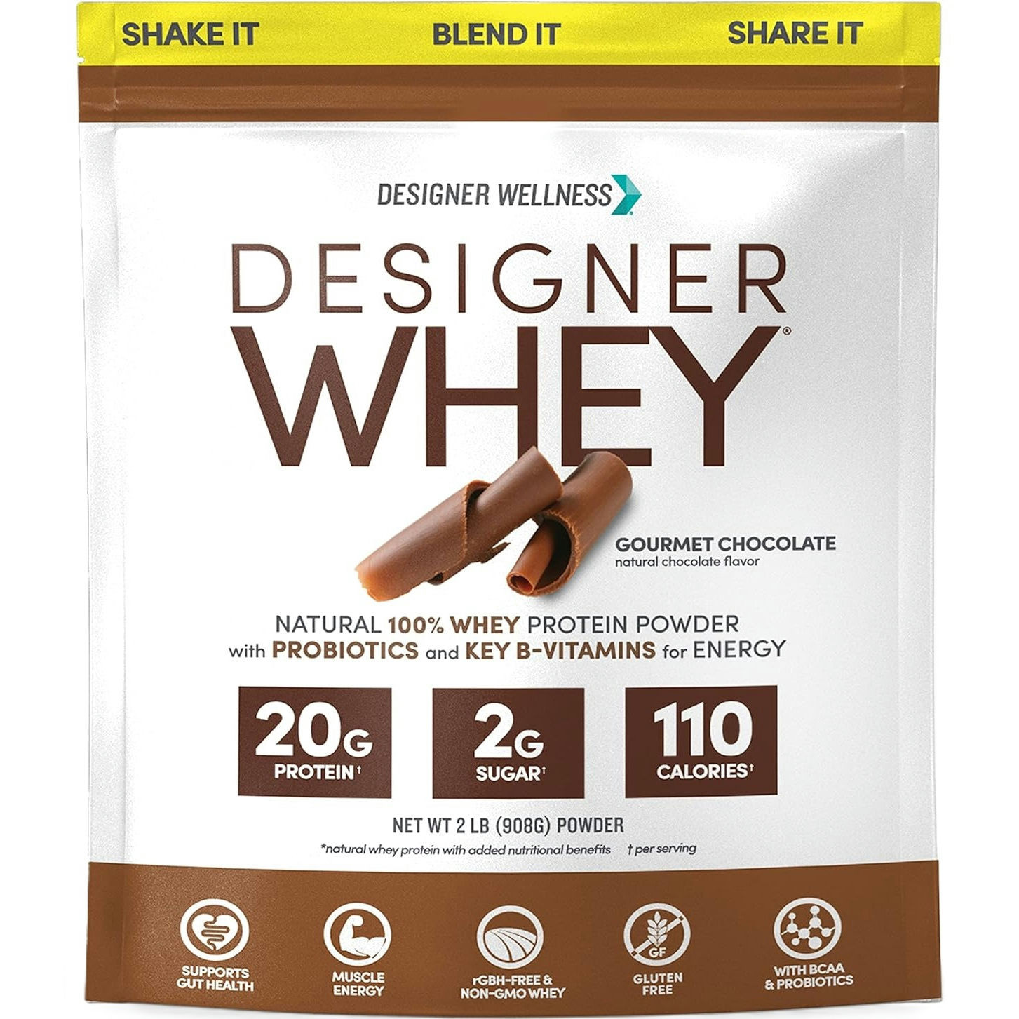 Designer Whey Natural Whey Protein Powder