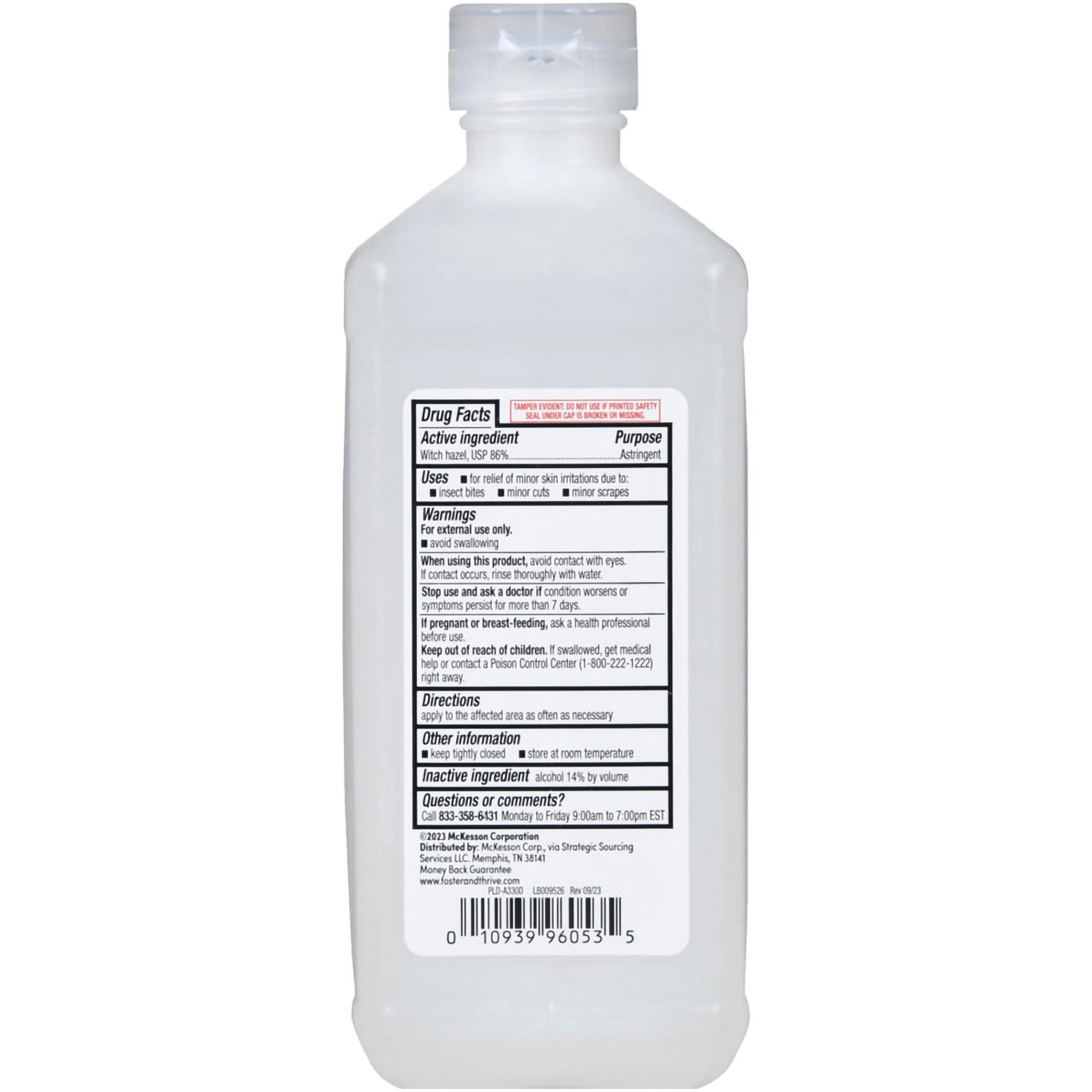 Foster & Thrive Witch Hazel Astringent