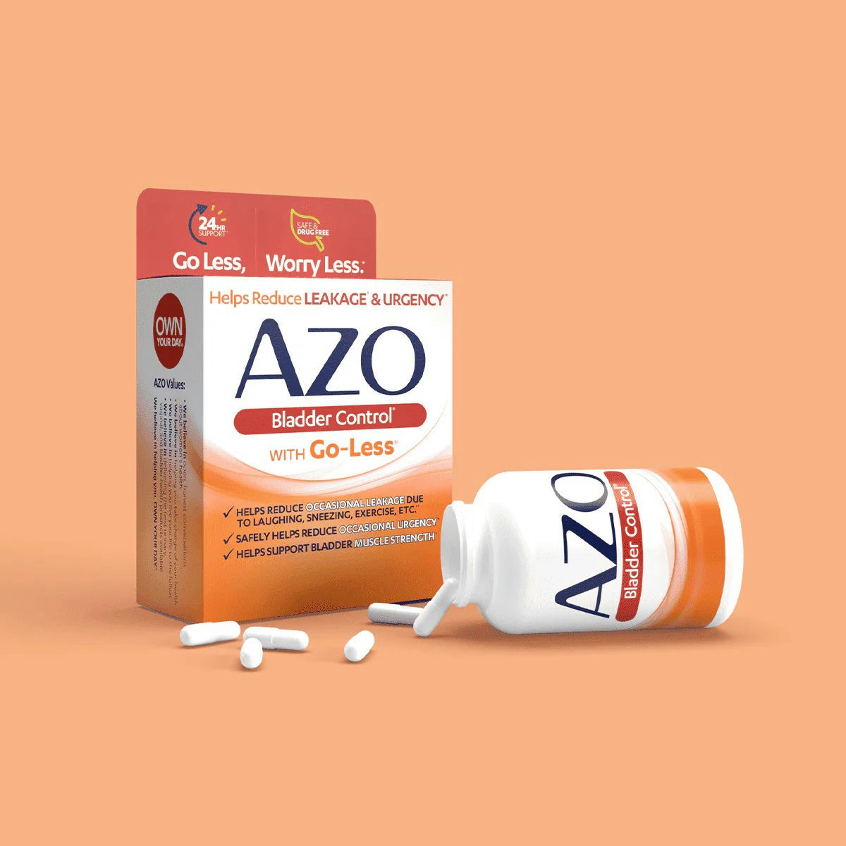 AZO Bladder Control with Go-Less