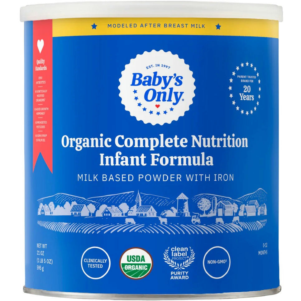 Baby's Only Organic Complete Nutrition Infant Formula