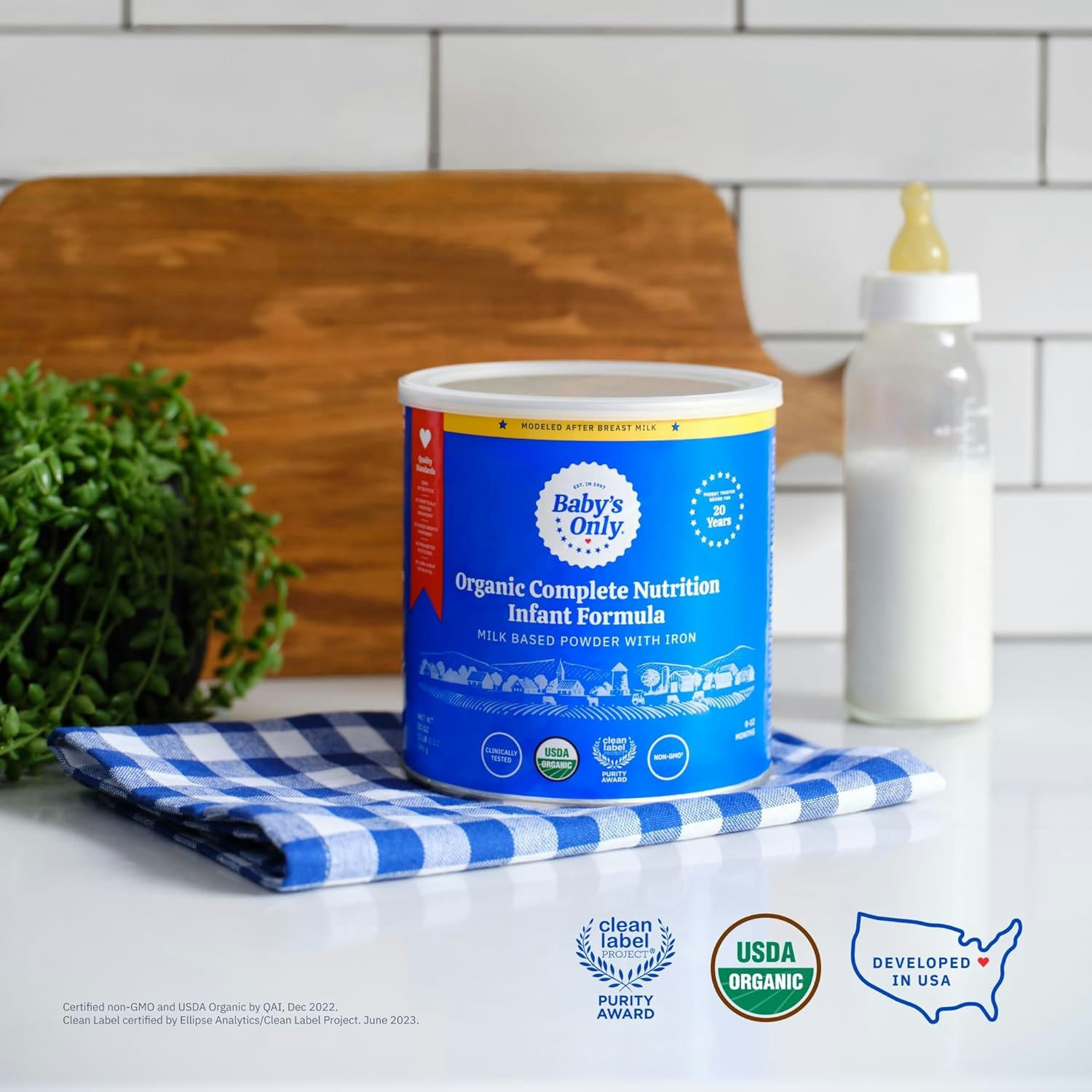 Baby's Only Organic Complete Nutrition Infant Formula