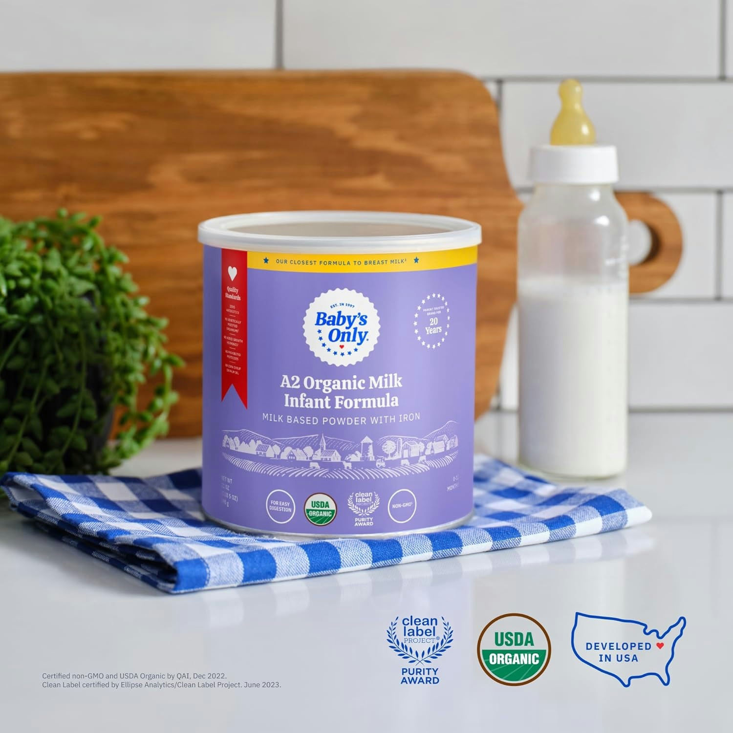 Baby's Only A2 Organic Milk Infant Formula