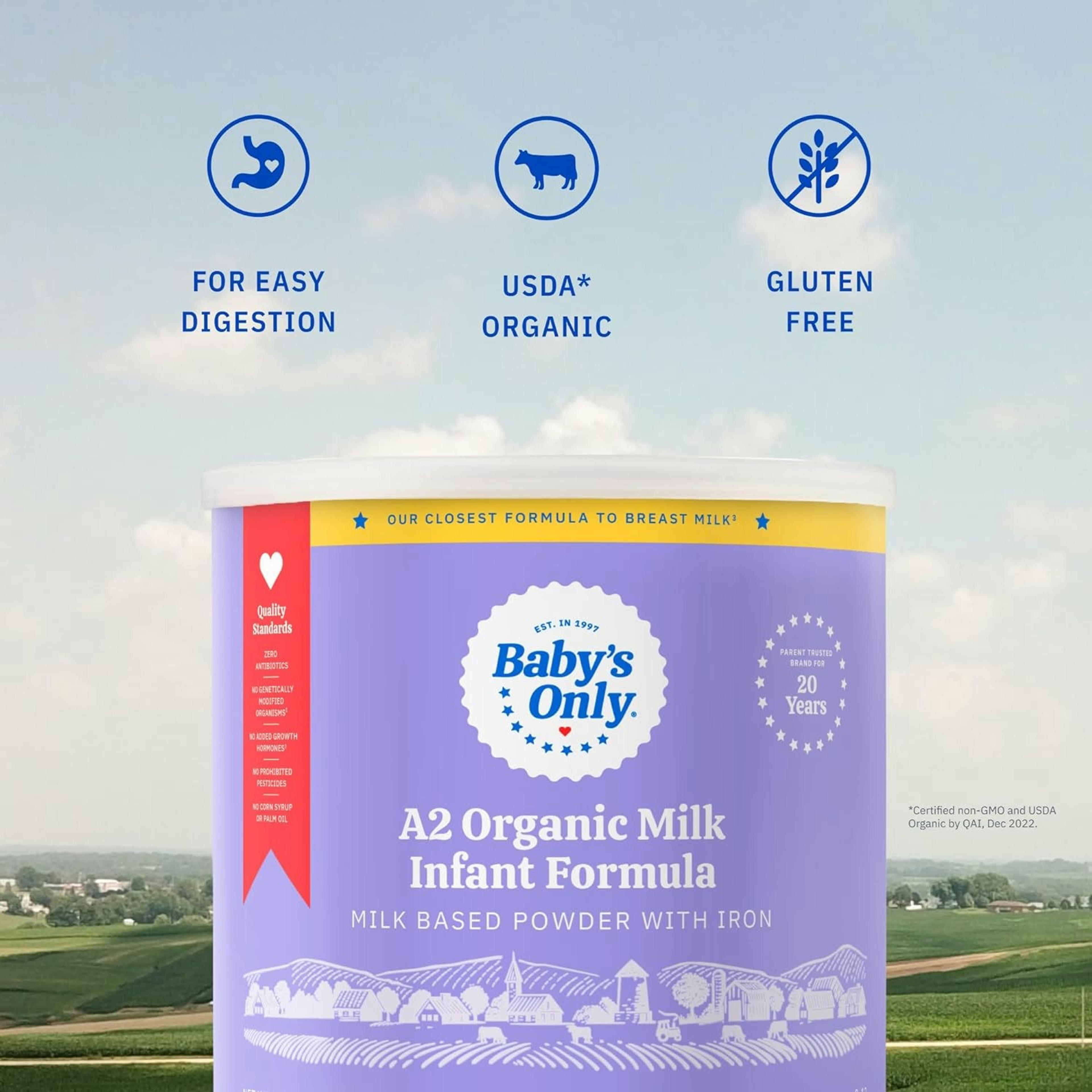 Baby's Only A2 Organic Milk Infant Formula | Carewell