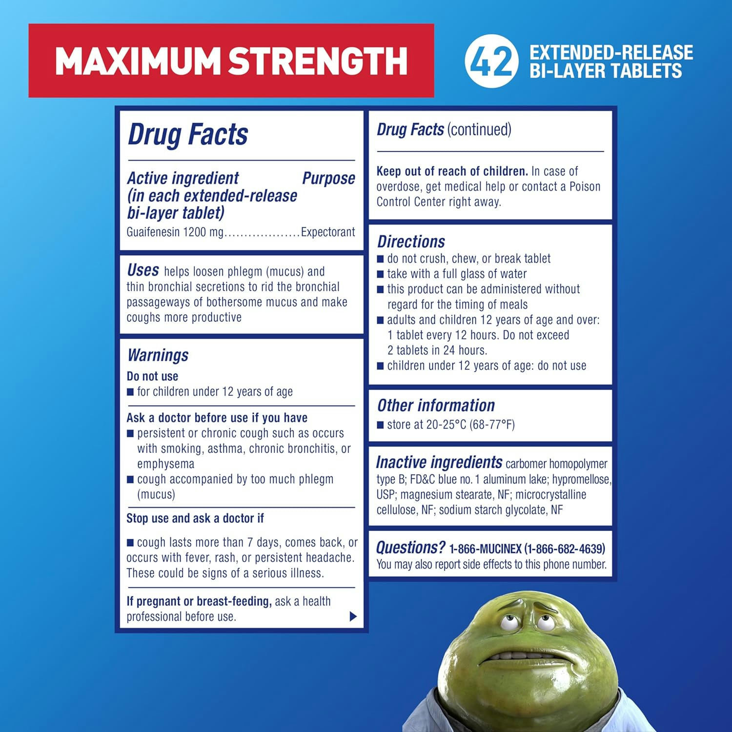 Mucinex Maximum Strength Expectorant
