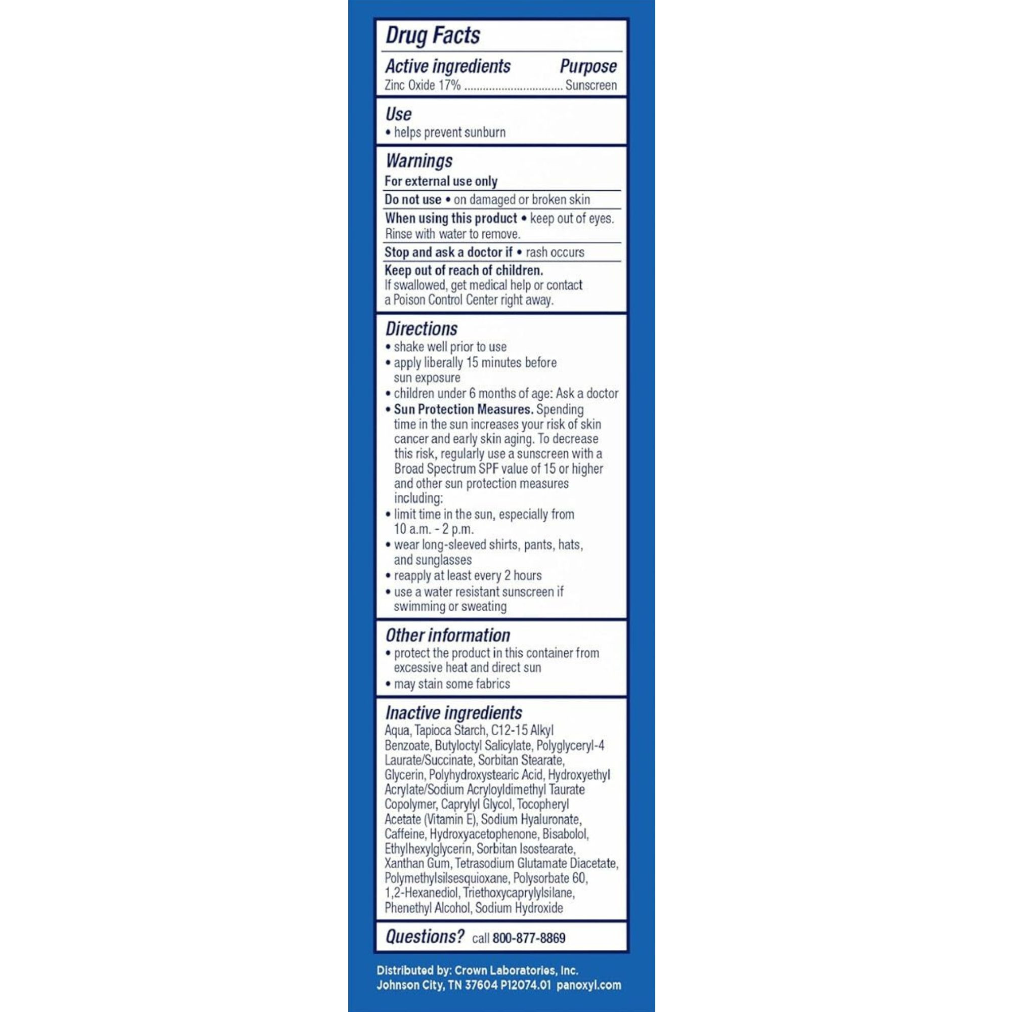 PanOxyl AM Oil Control Moisturizer