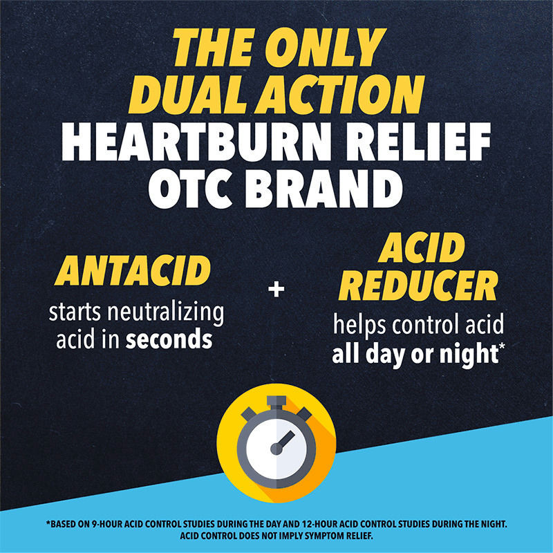 Pepcid AC Complete Dual Action Acid Reducer and Antacid