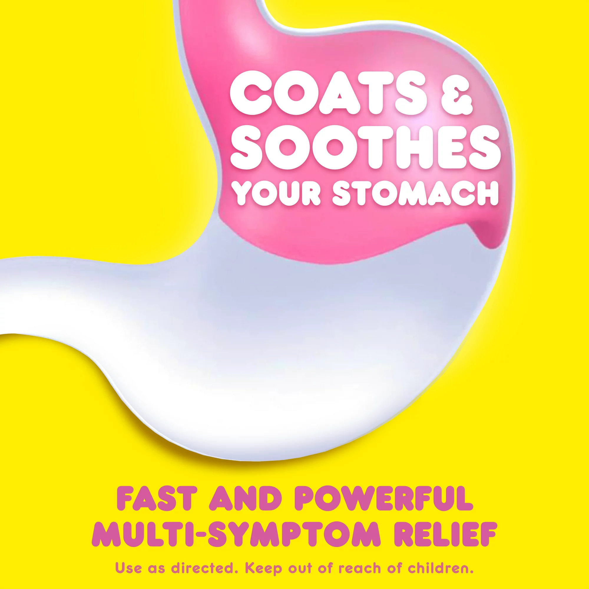 Pepto Bismol Upset Stomach Reliever Antidiarrheal