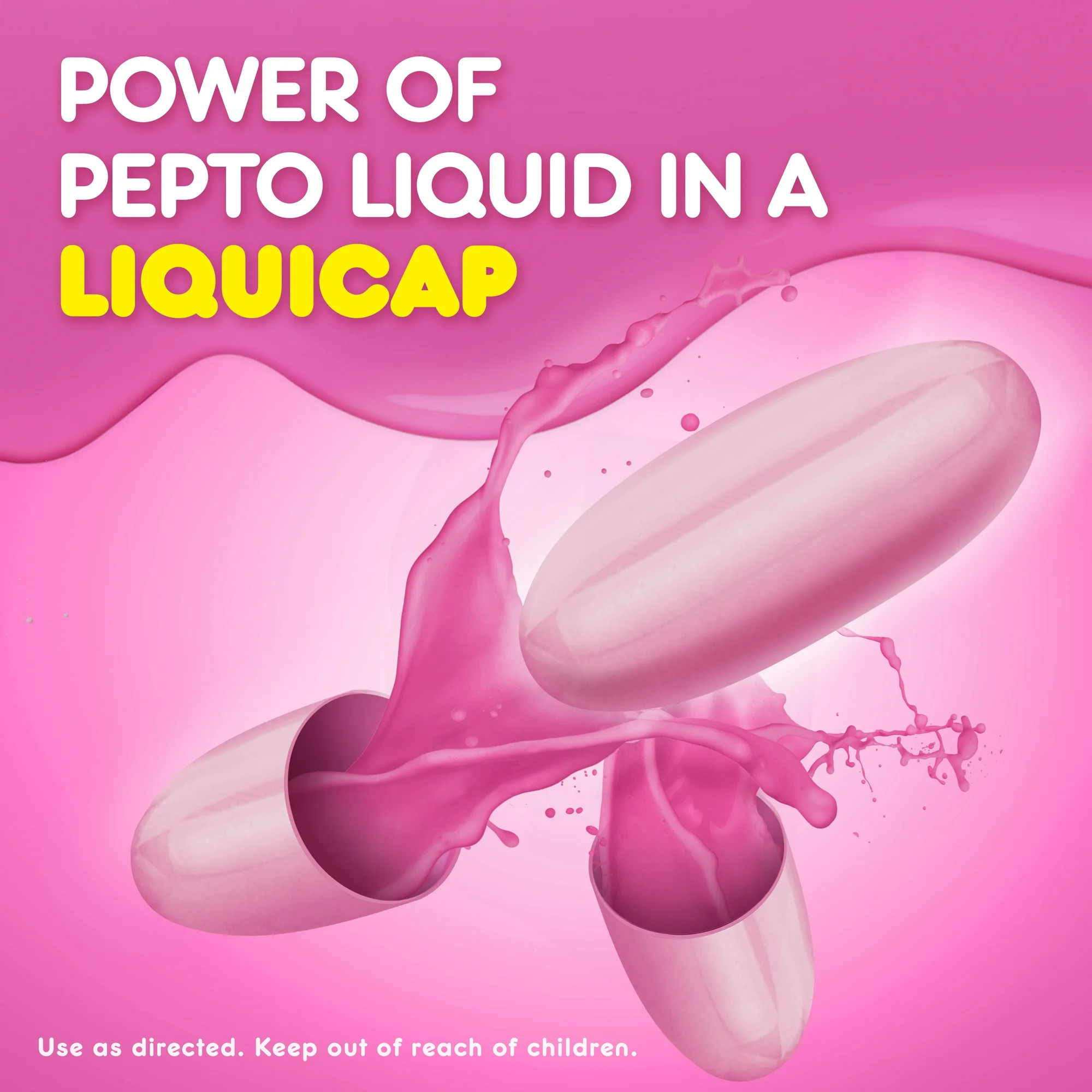 Pepto Bismol Upset Stomach Reliever Antidiarrheal