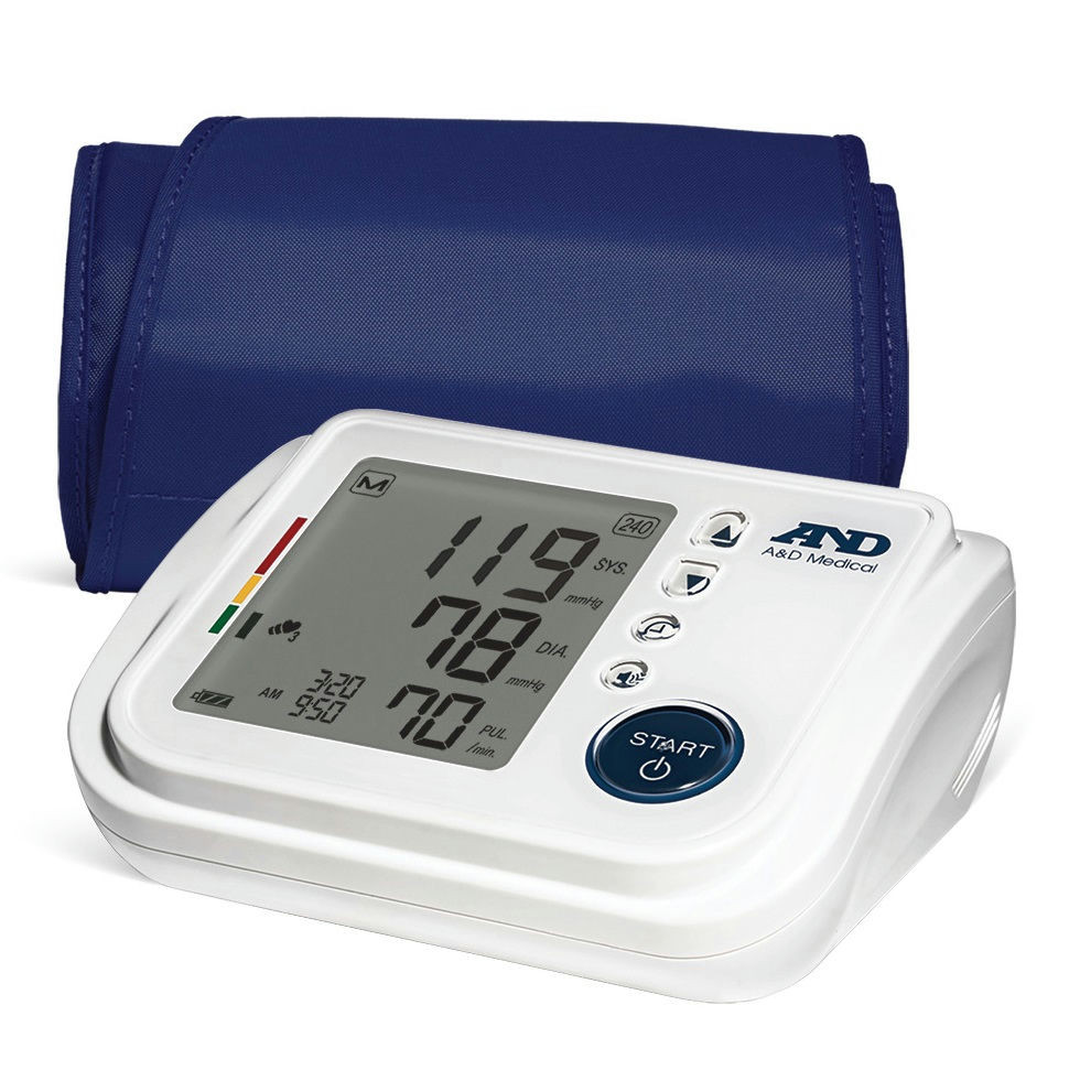A&D Medical Talking Blood Pressure Monitor with Smoothfit Cuff