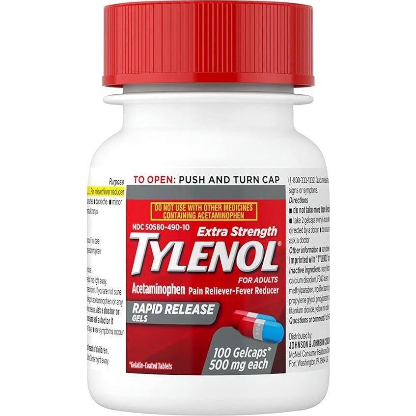Tylenol Extra Strength Rapid Release Pain Reliever