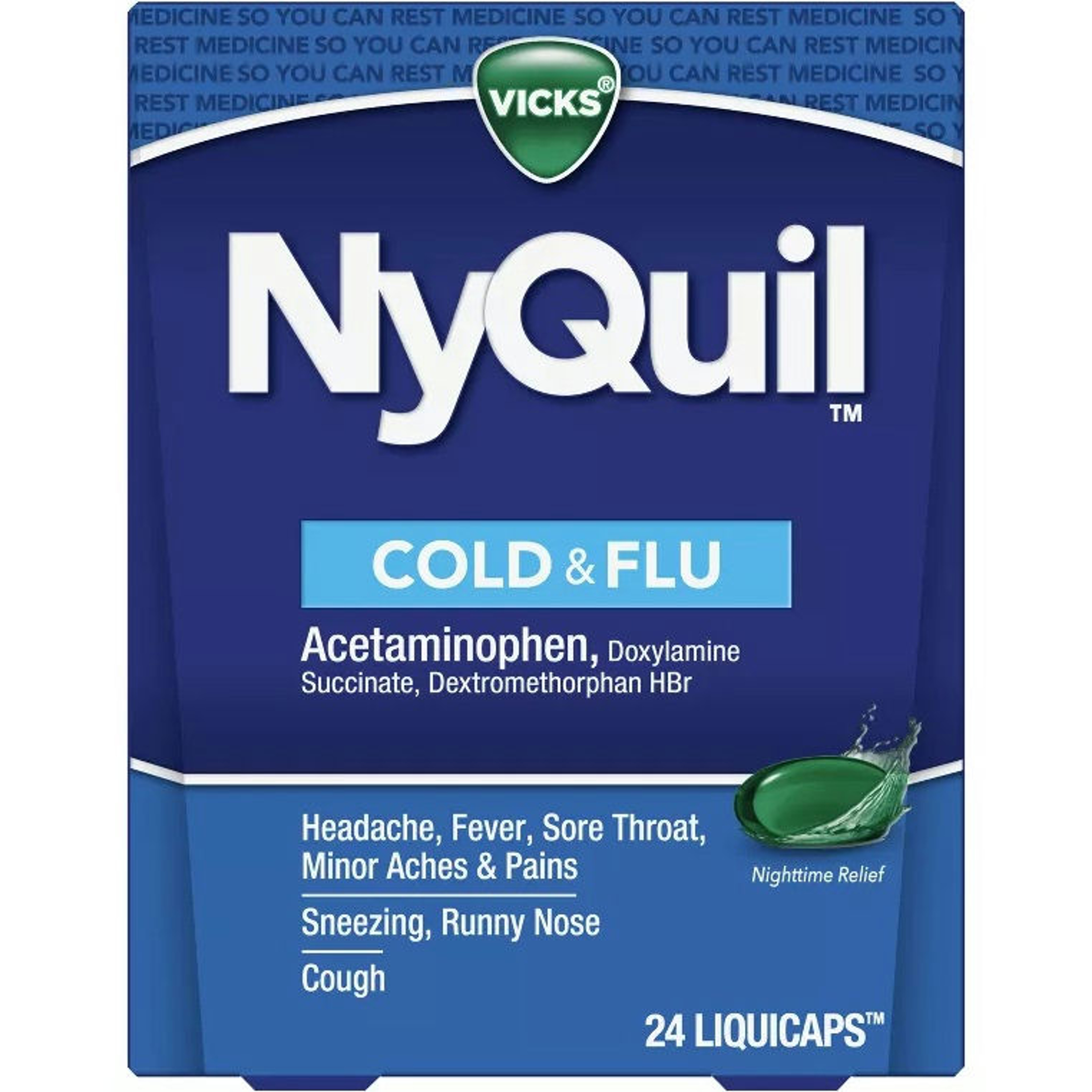 Vicks NyQuil Cold and Flu Reliever
