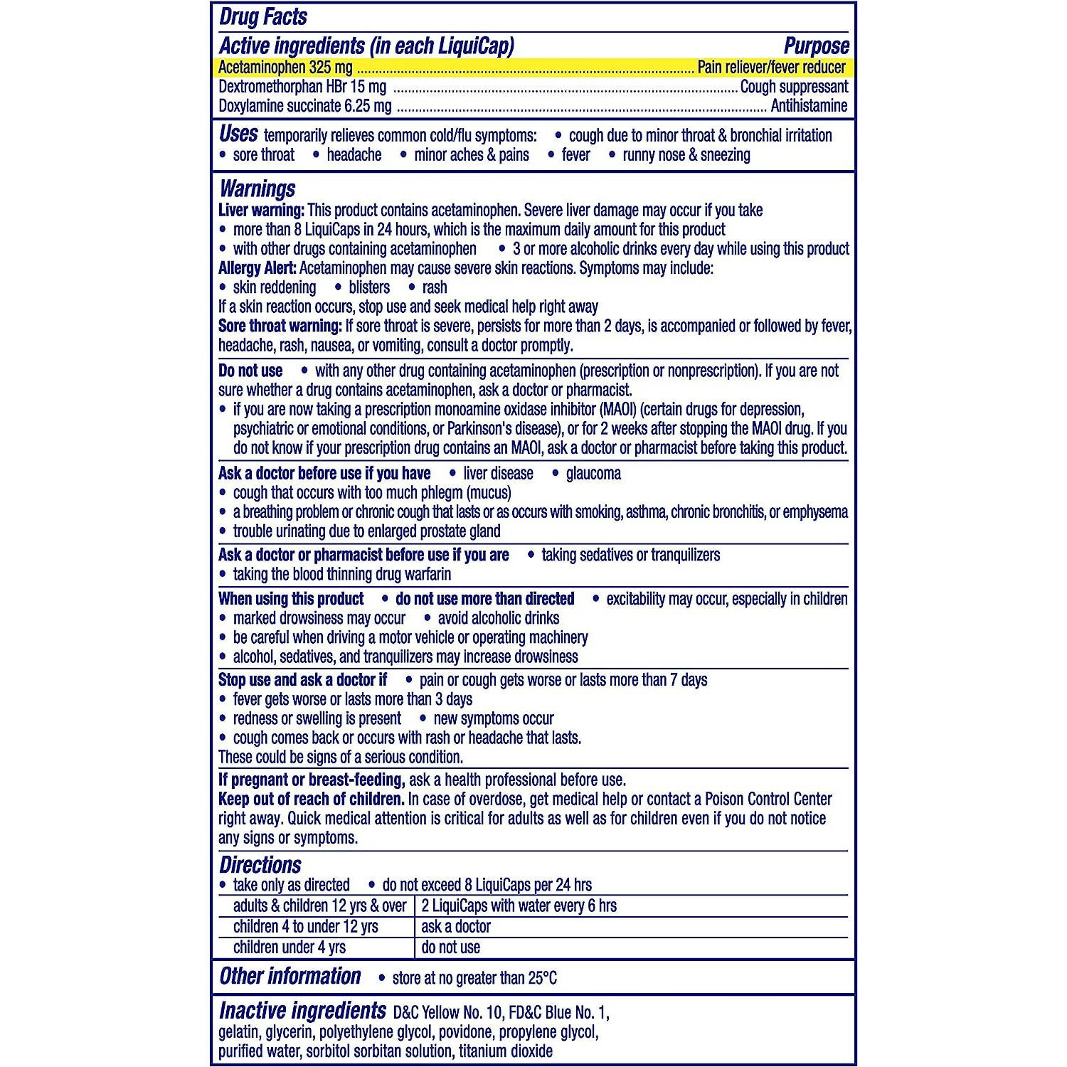 Vicks NyQuil Cold and Flu Reliever