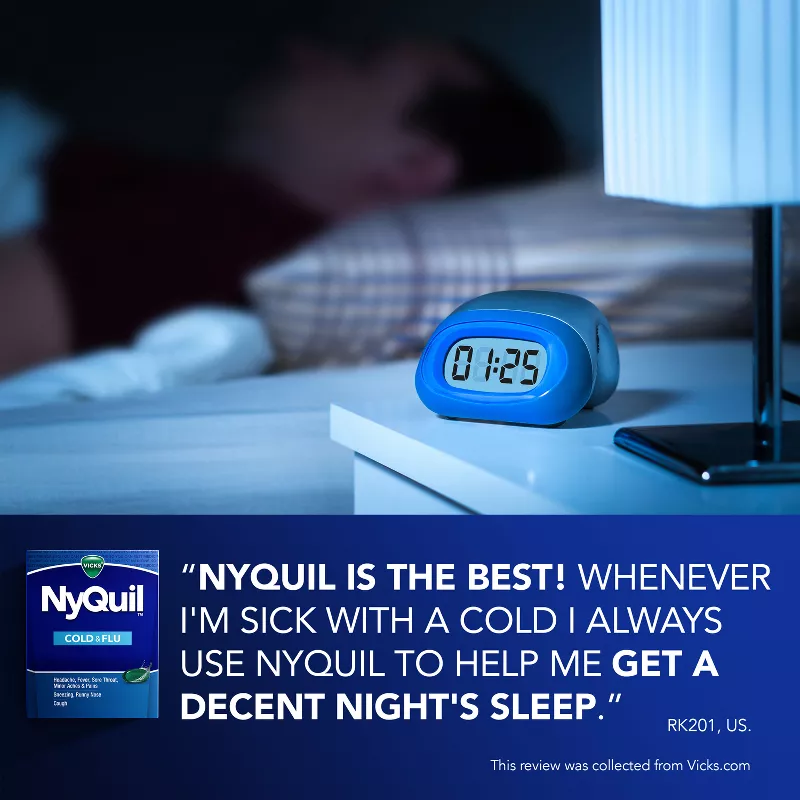 Vicks NyQuil Cold and Flu Reliever