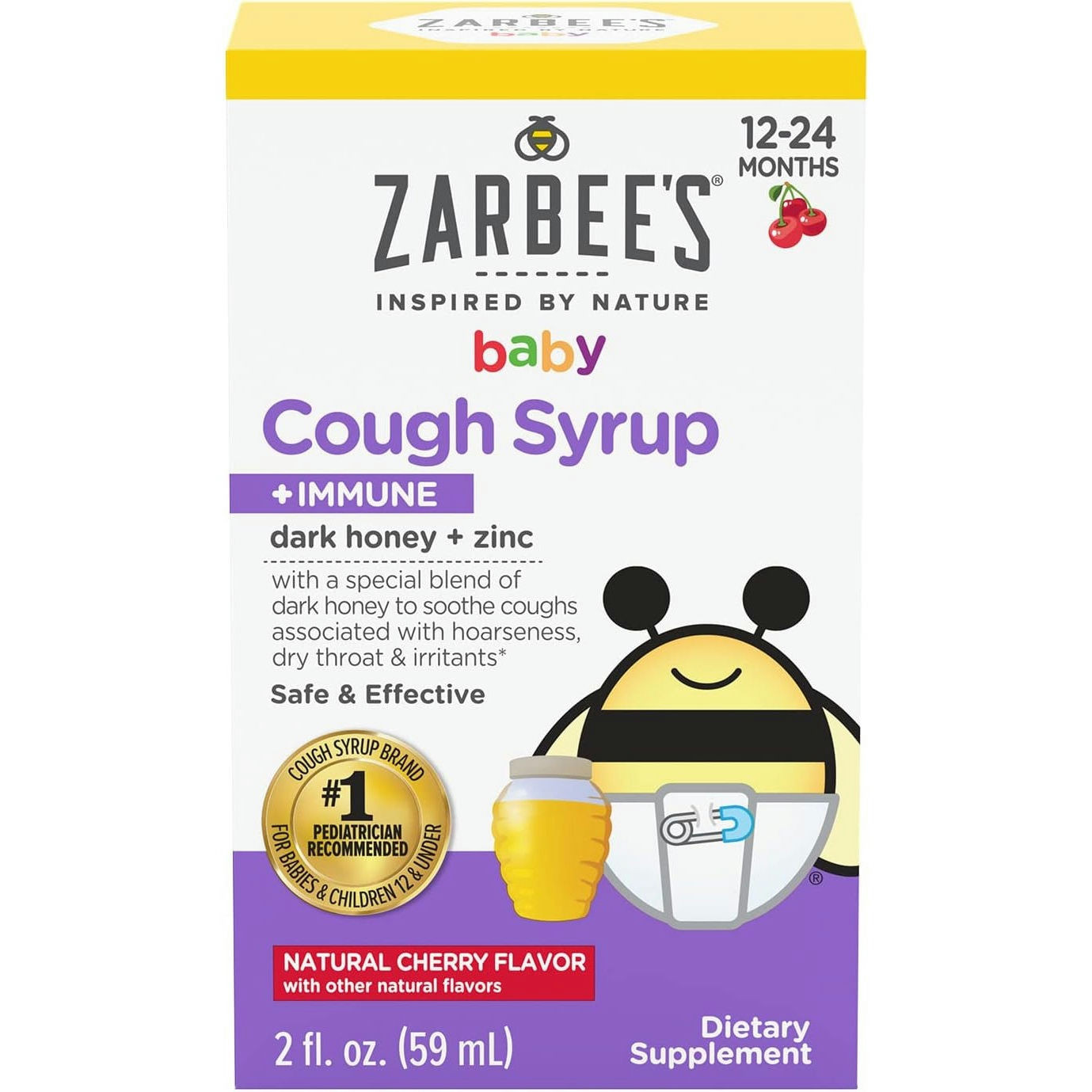Zarbee's Baby Cough Syrup + Immune