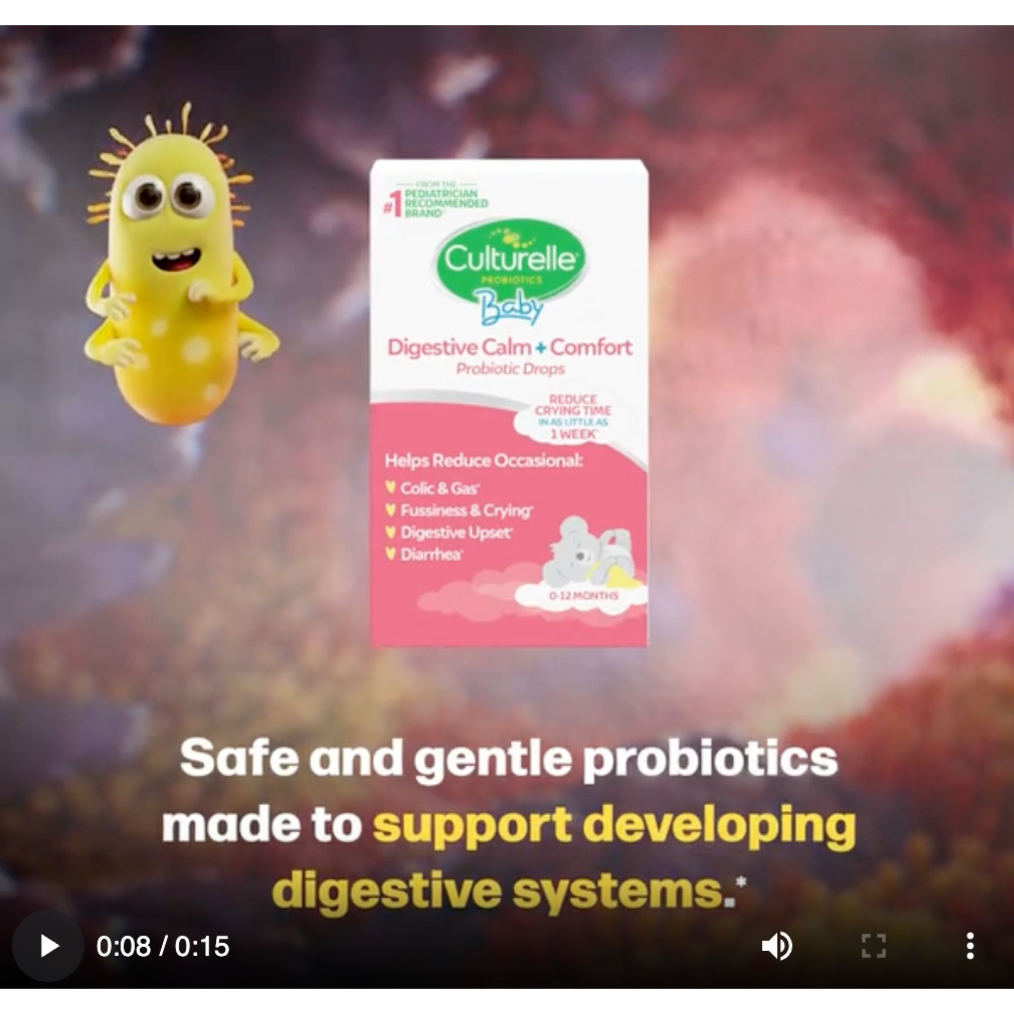 Culturelle Baby Digestive Calm + Comfort Probiotic Drops