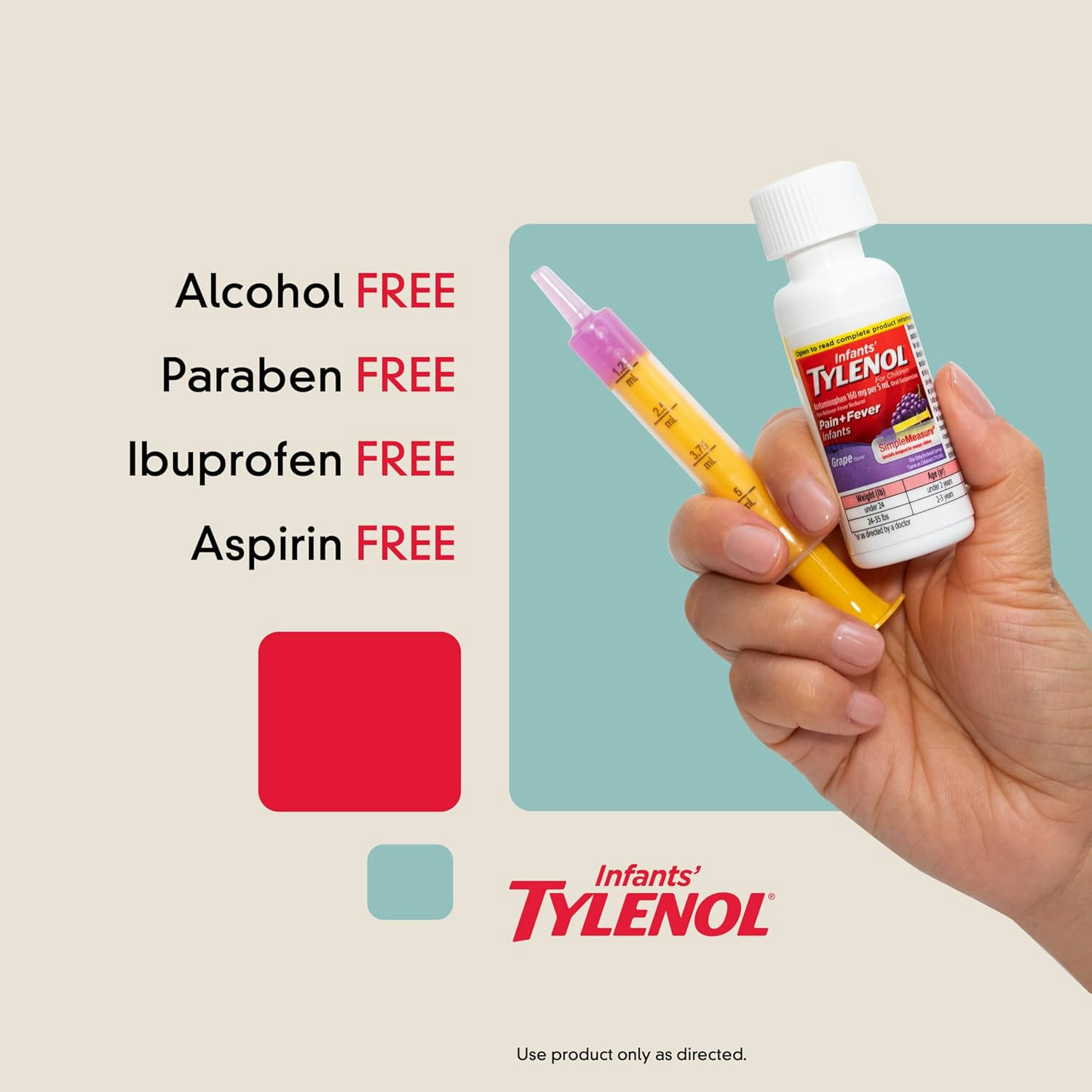 Tylenol Infants' Pain + Fever Oral Suspension