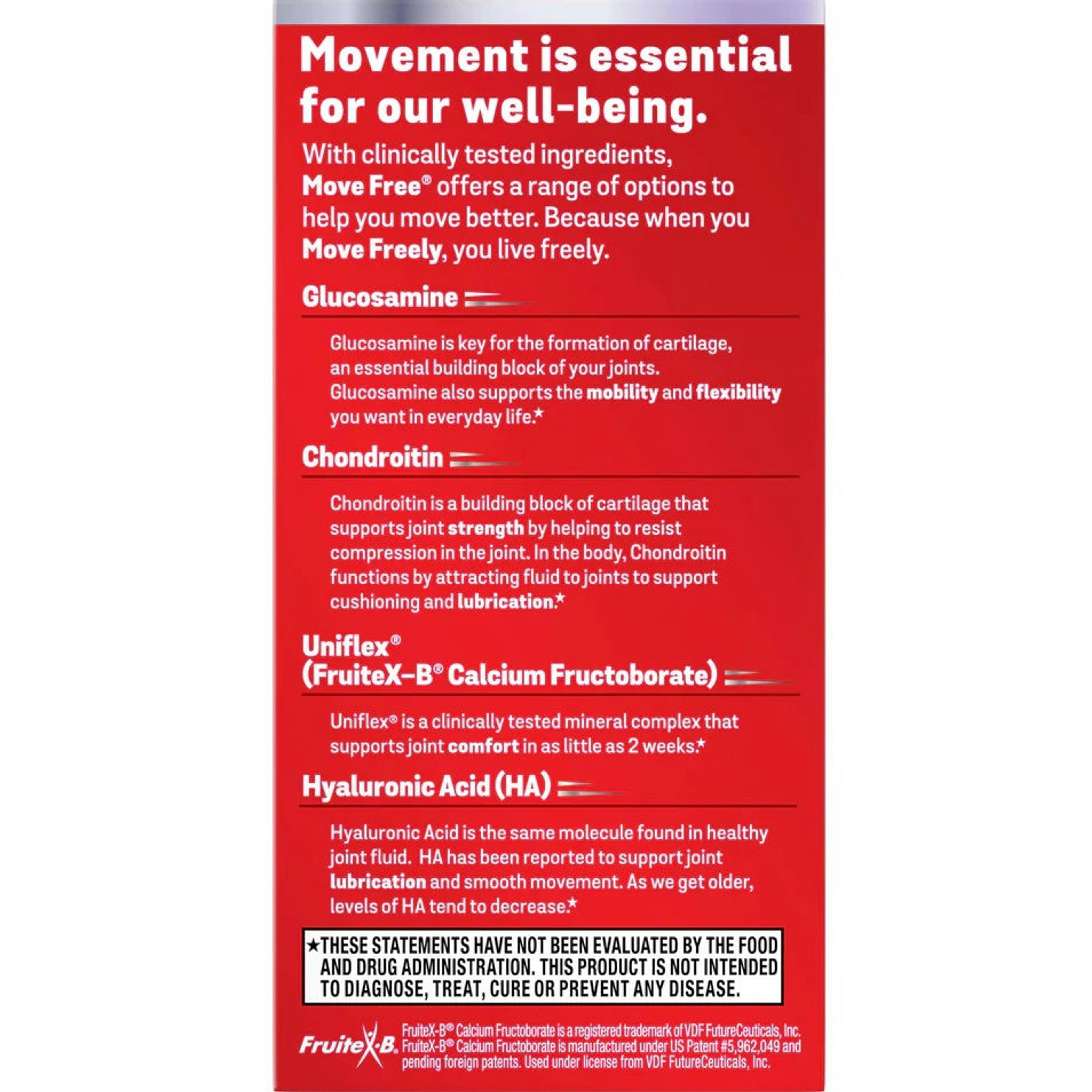 Schiff Move Free Advanced Joint Health Tablets