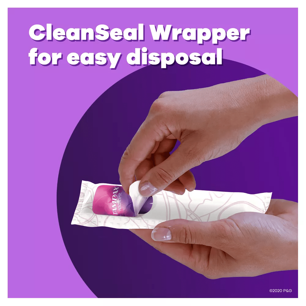 Tampax Radiant Trio Pack Regular/Super/Super Plus Tampons