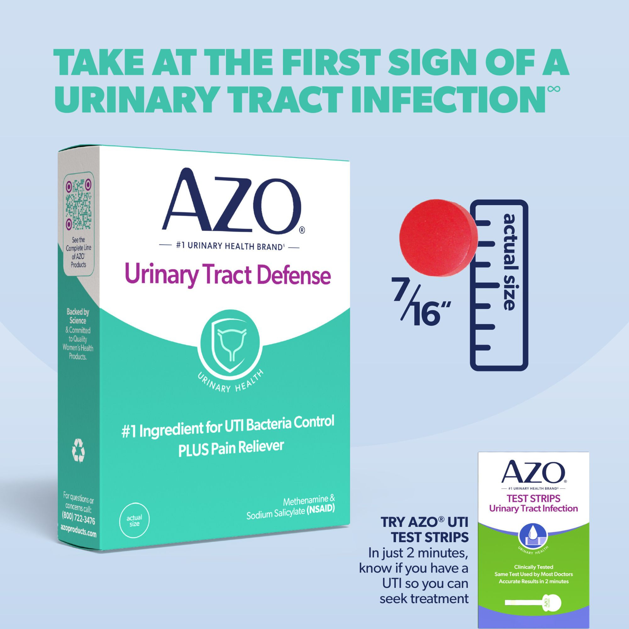 AZO Urinary Tract Defense Tablets