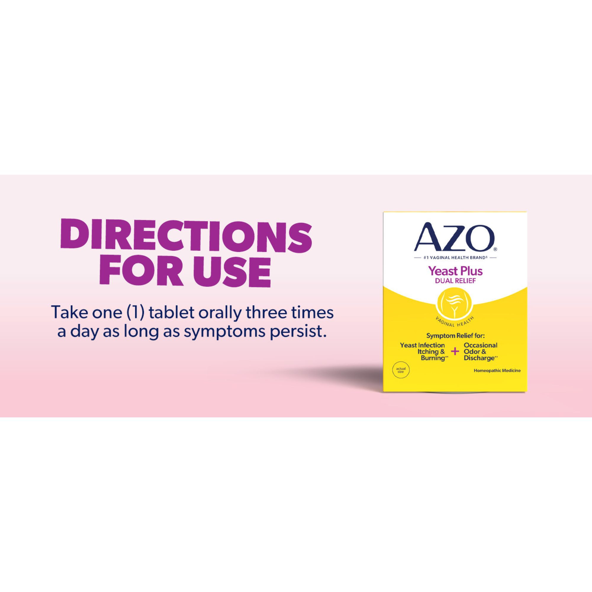 AZO Yeast Plus Tablets