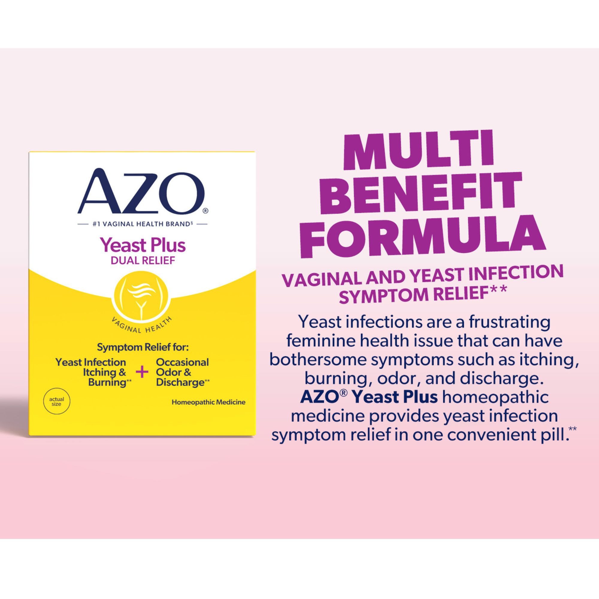 AZO Yeast Plus Tablets