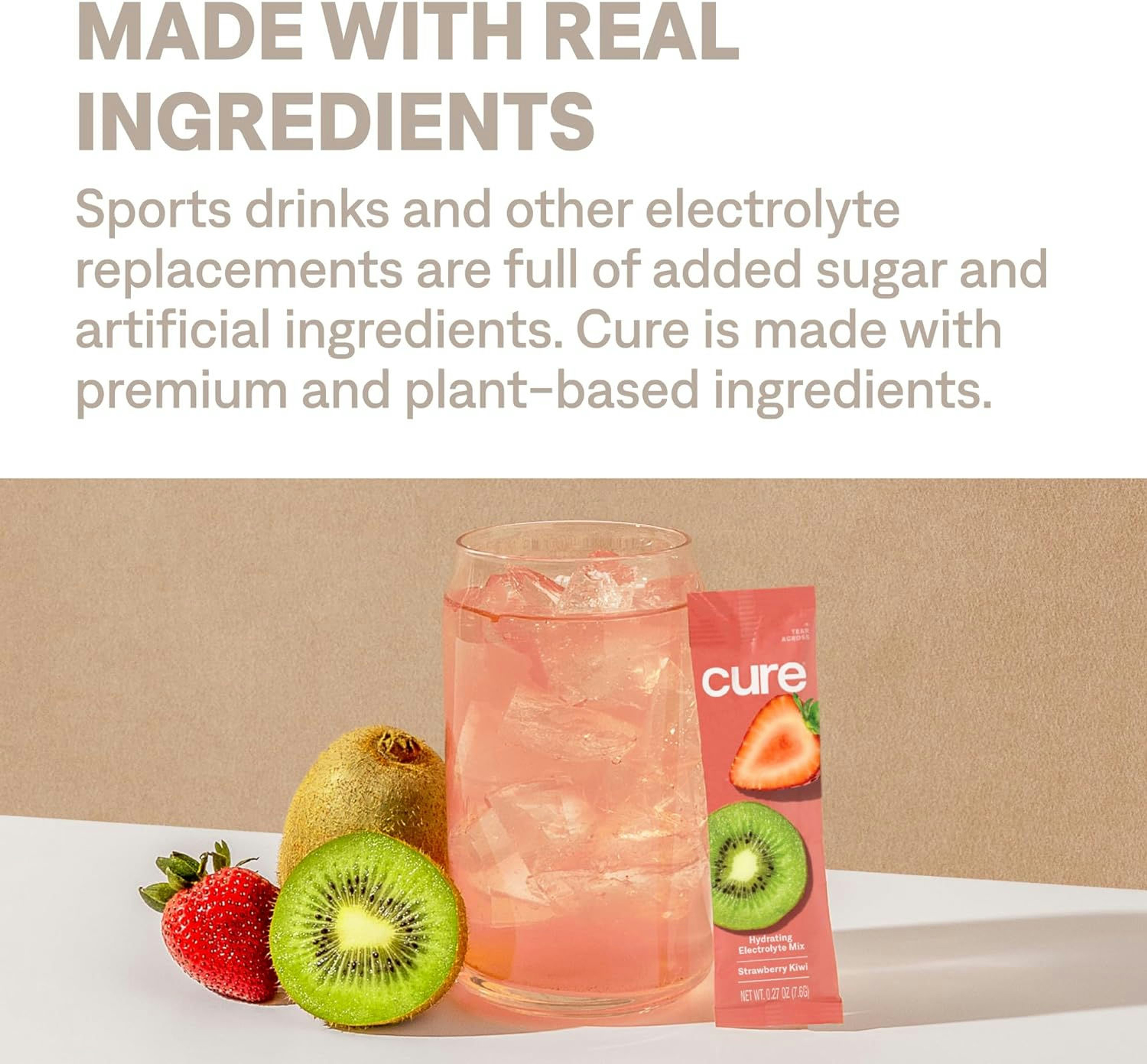 Cure Hydrating Electrolyte Drink Mix