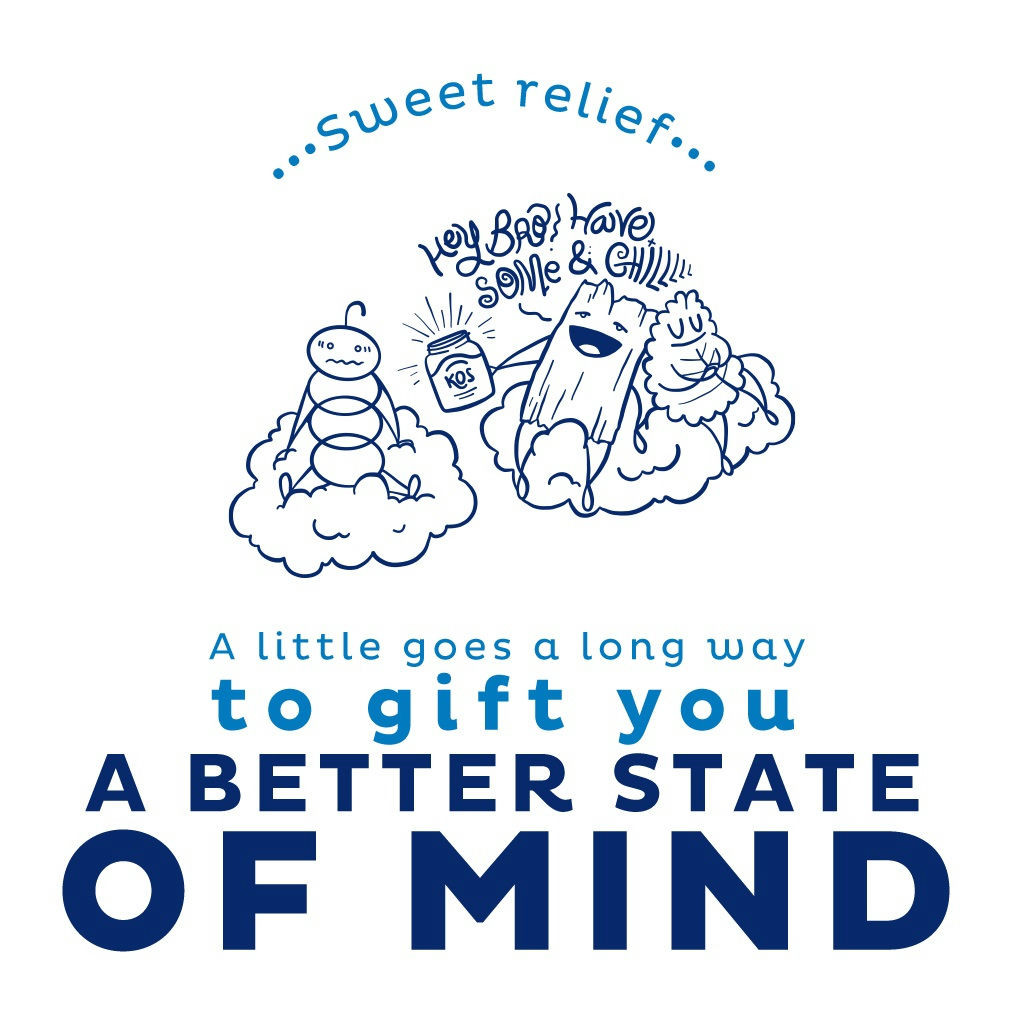 KOS Kiss Your Blues Away Calming Blue Spirulina Blend