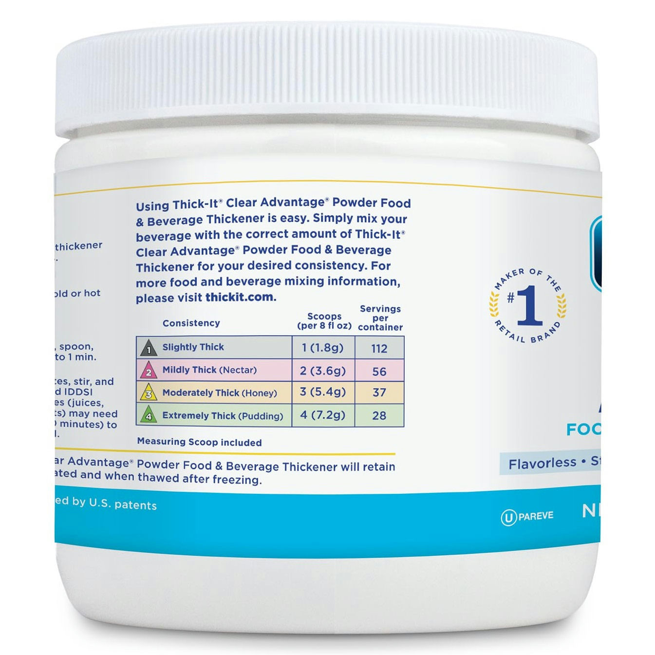 Thick-It Clear Advantage Powder Food & Beverage Thickener