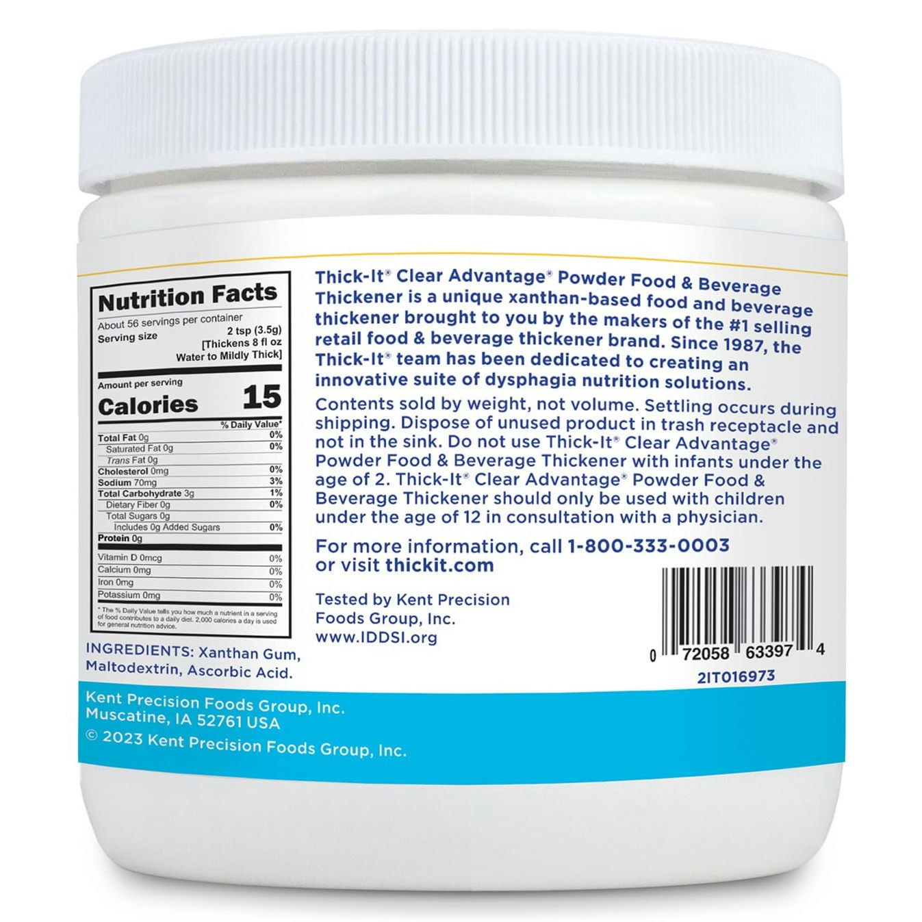 Thick-It Clear Advantage Powder Food & Beverage Thickener