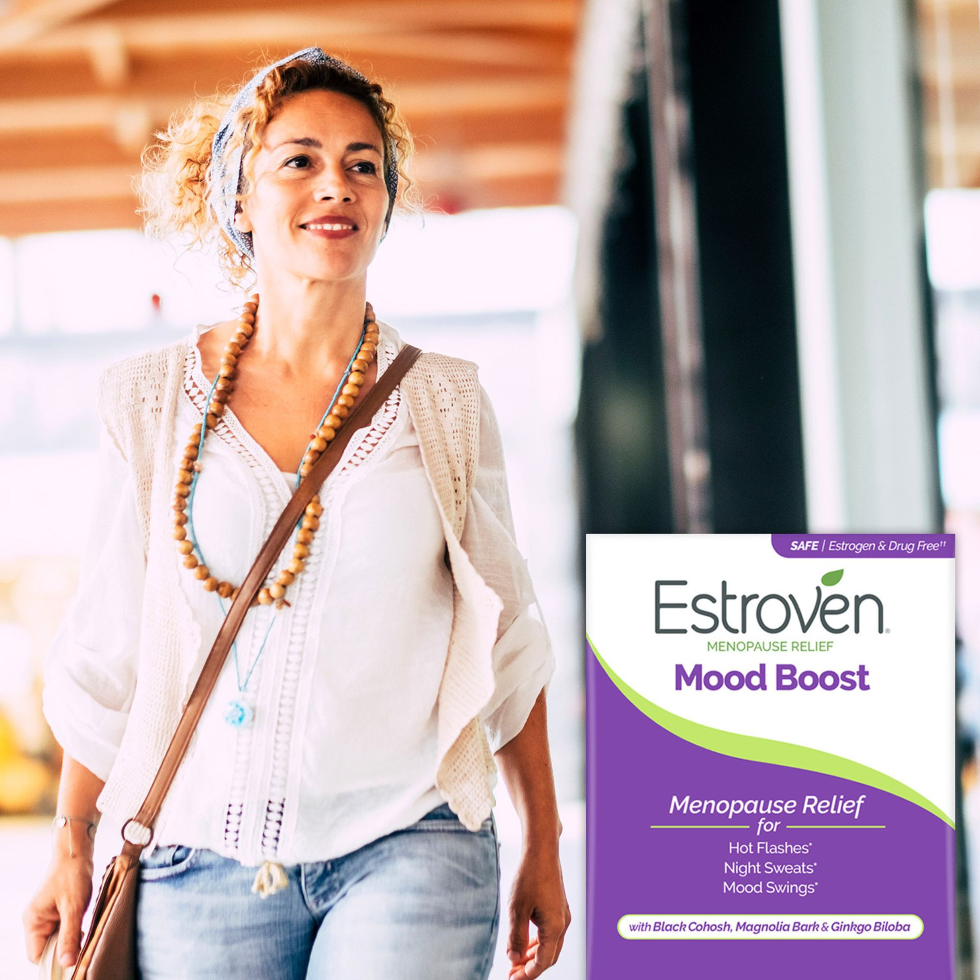 Estroven Menopause Relief with Mood Boost