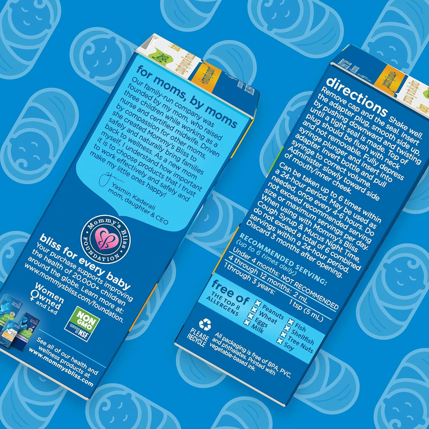 Mommy's Bliss Organic Baby Cough Syrup and Mucus Relief