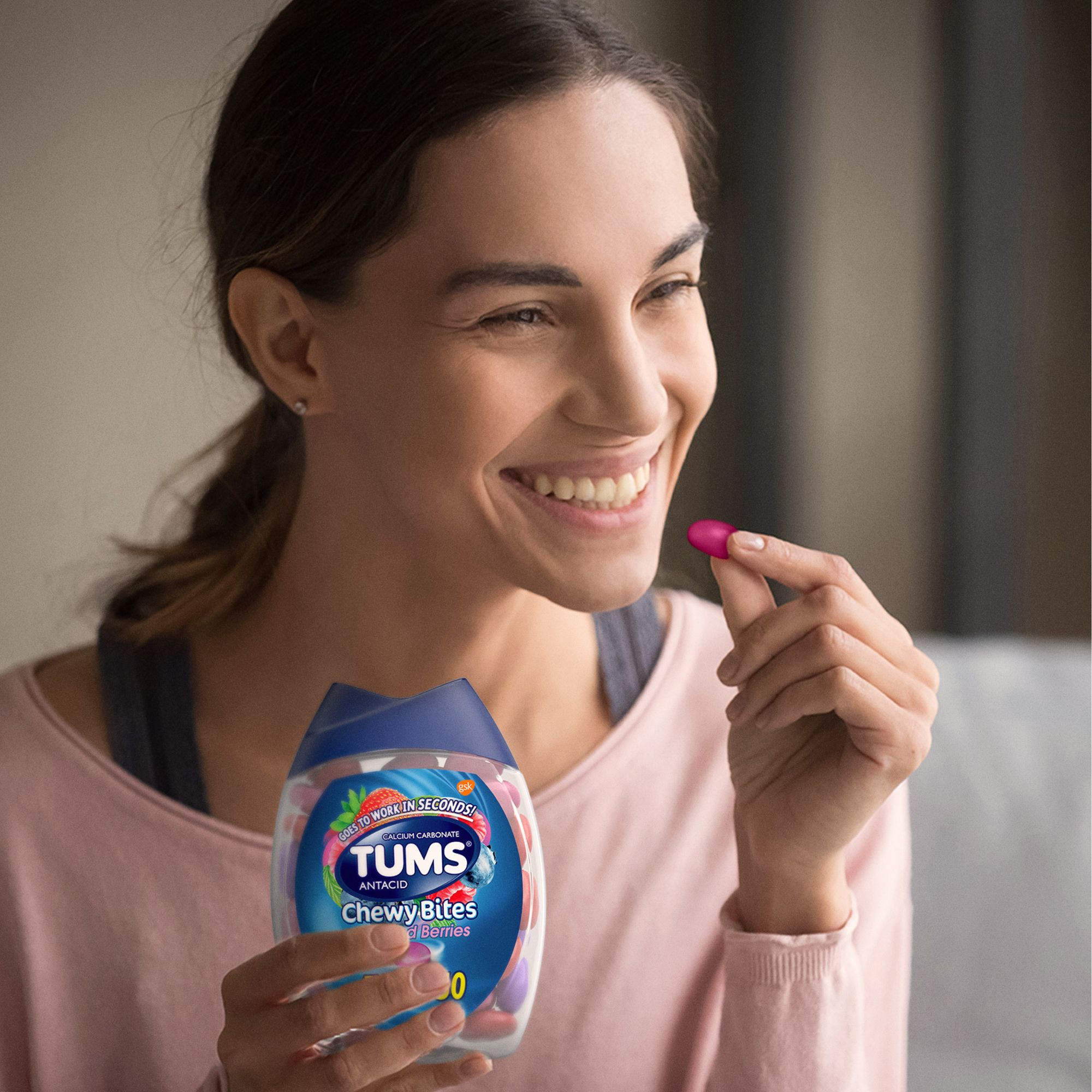 Tums Antiacid Chewy Bites Extra Strength