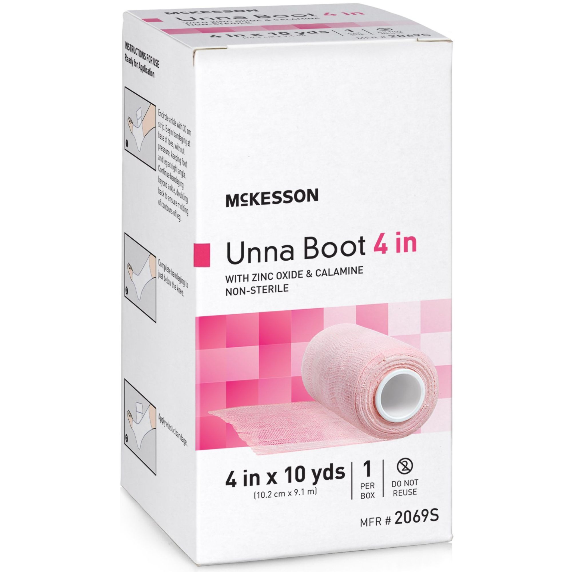 Mckesson Unna Boot with Zinc Oxide and Calamine