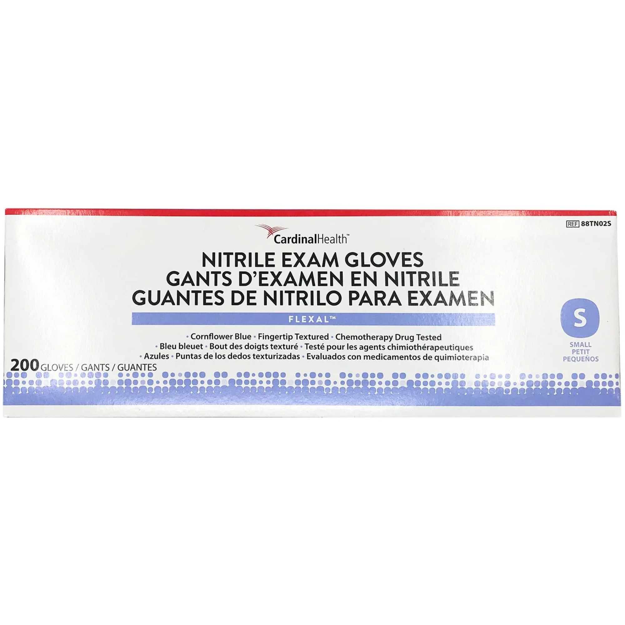 Cardinal Health Flexal Nitrile Exam Gloves, Powder-Free