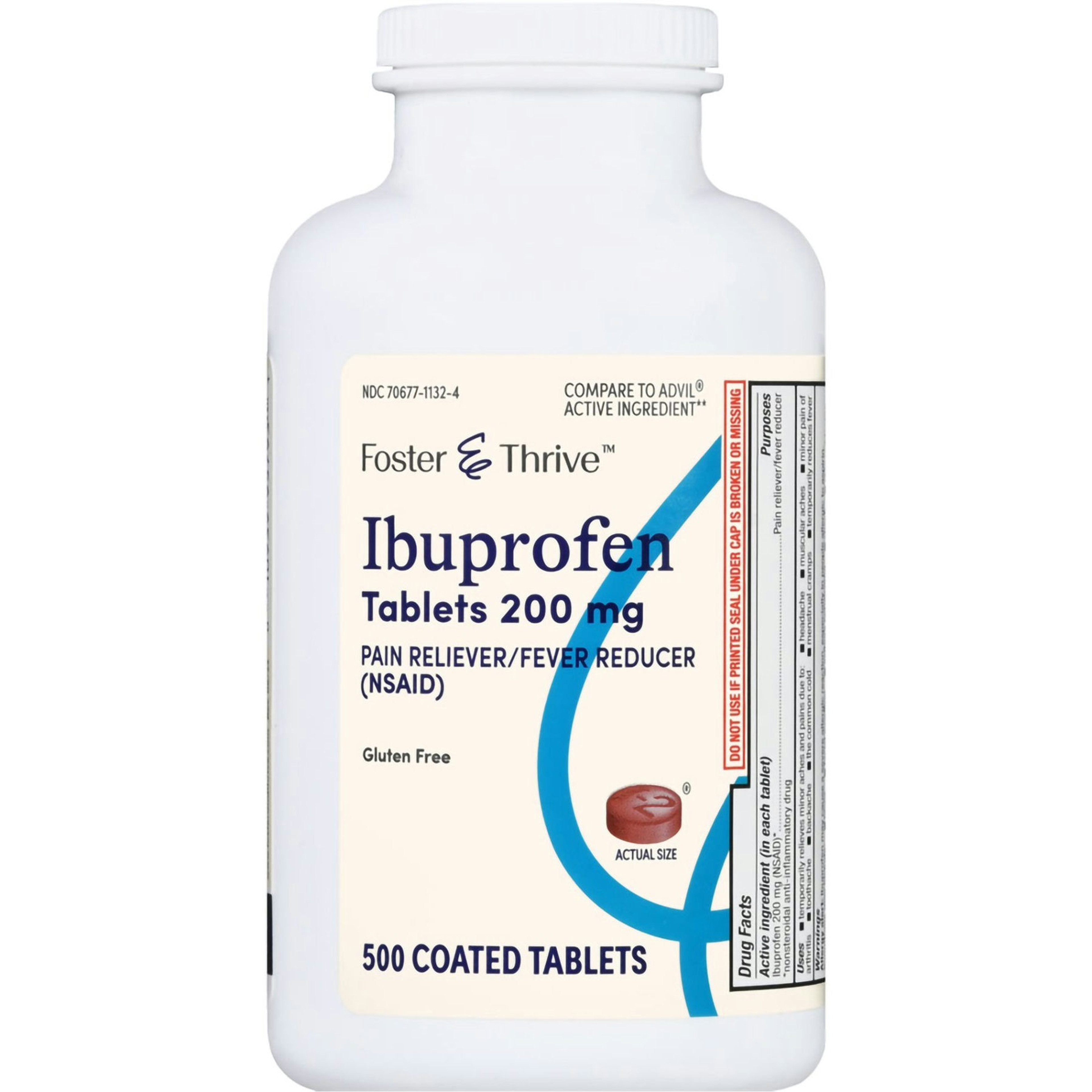 Foster & Thrive Ibuprofen Pain Reliever and Fever Reducer