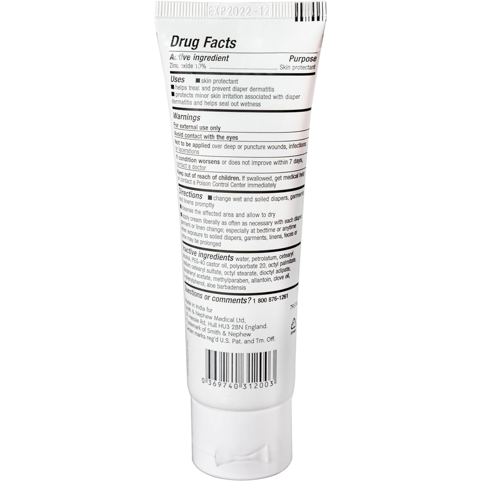 Smith & Nephew Secura Skin Protectant Cream