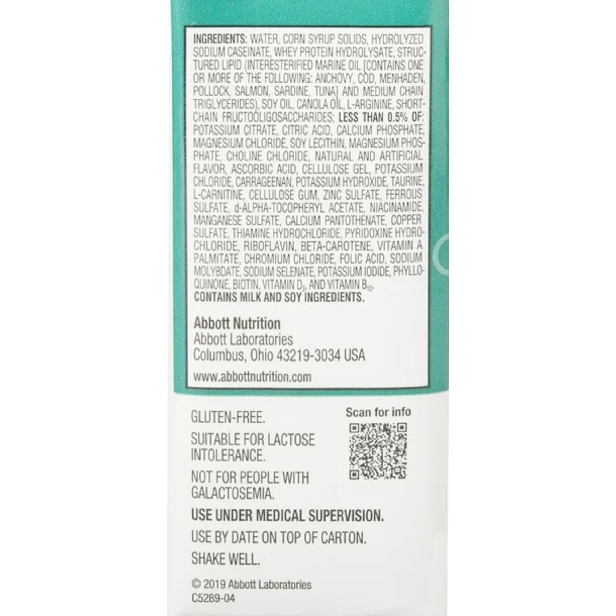 Pivot 1.5 Cal Peptide-Based High Protein Therapeutic Nutrition for Metabolic Stress