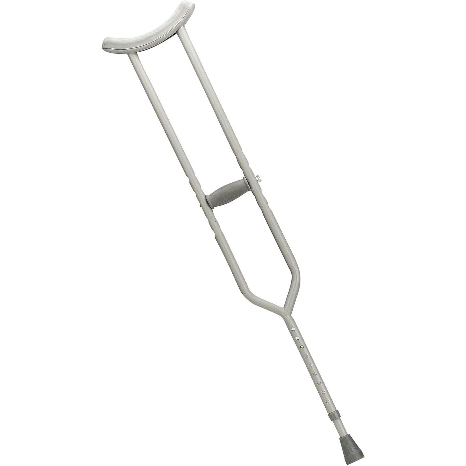 Drive Aluminum Crutch with Underarm Pad and Handgrip