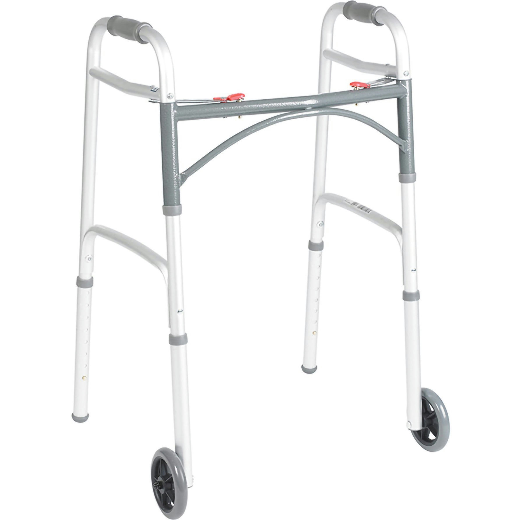 Drive Dual Deluxe Folding Walker with Wheels